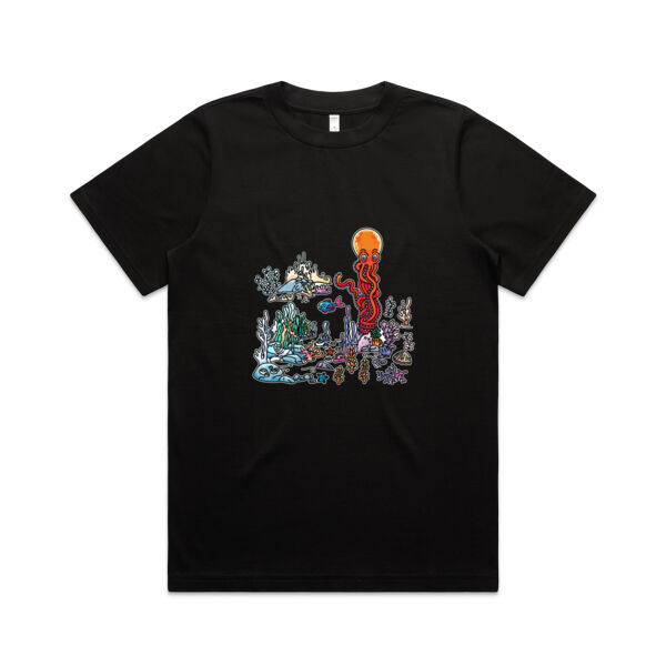 A Sea Bed fit for an Octopus - AS Colour - Women's Heavy Tee Thumbnail