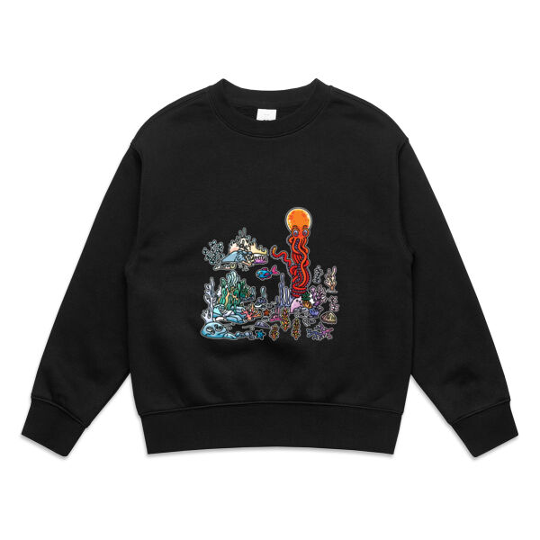 A Sea Bed fit for an Octopus - AS Colour - Kids Relax Crew Thumbnail