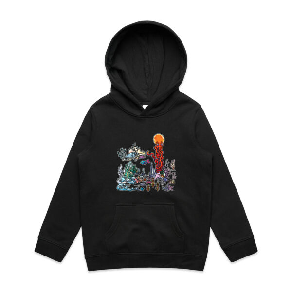 A Sea Bed fit for an Octopus - AS Colour - Youth Supply Hood Thumbnail