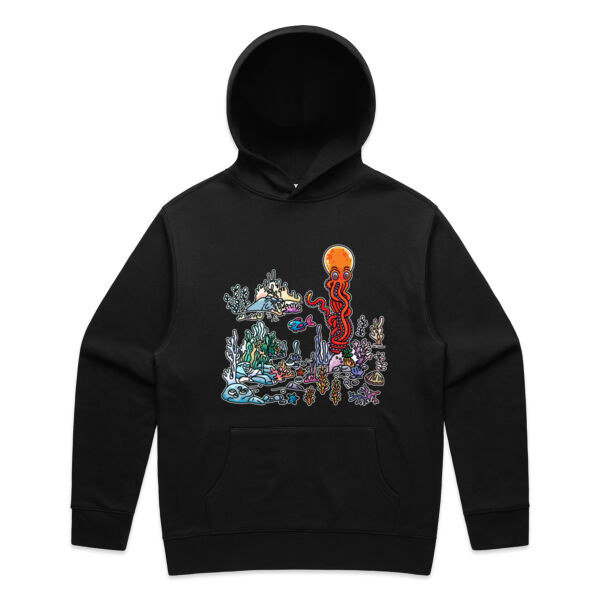 A Sea Bed fit for an Octopus - AS Colour - Mens Relax Hood Thumbnail