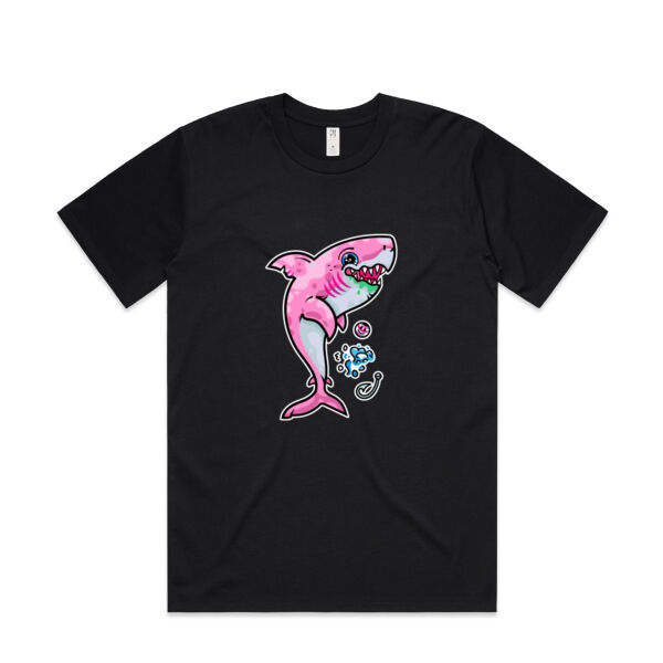 The Pink, friendly Shark of the sea - AS Colour - Mens Classic Minus Tee Thumbnail