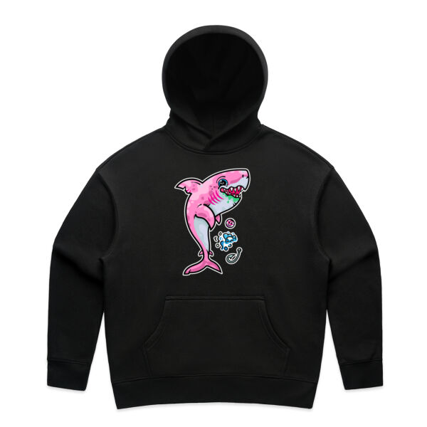 The Pink, friendly Shark of the sea - AS Colour - Women's Relax Hood Thumbnail