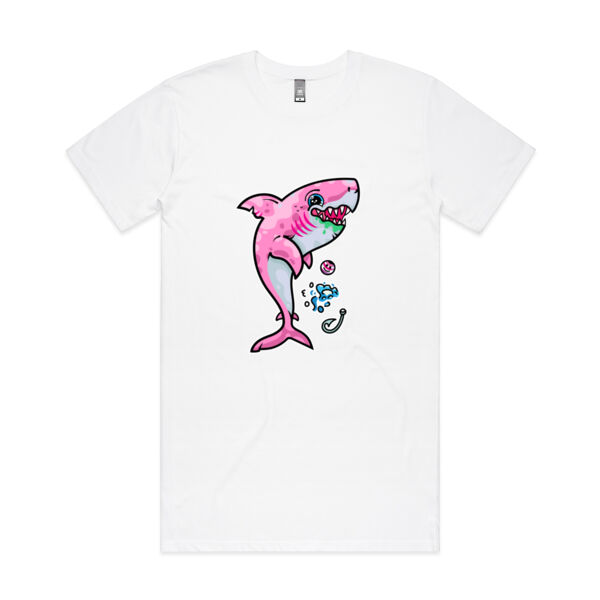 The Pink, friendly Shark of the sea - AS Colour - Tall Tee Thumbnail