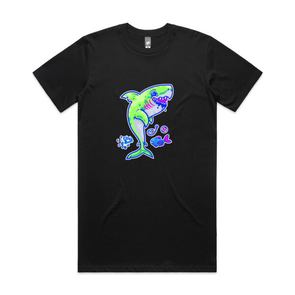 The Lime Green Shark with a Motive - AS Colour - Classic Plus Tee  Thumbnail