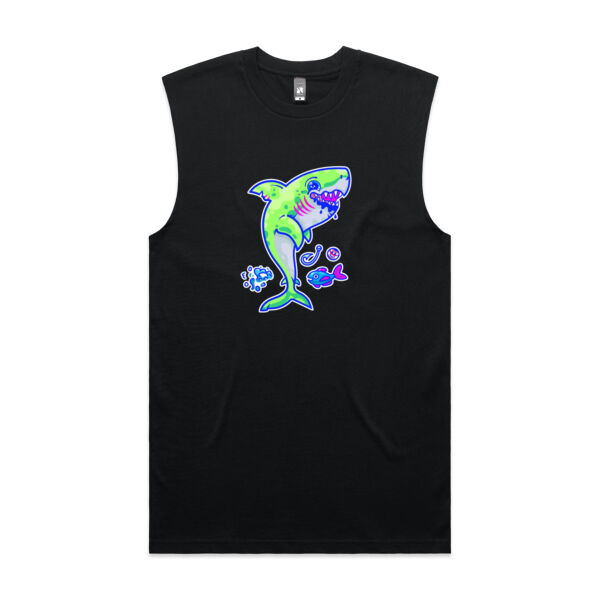 The Lime Green Shark with a Motive - AS Colour - Classic Tank Thumbnail