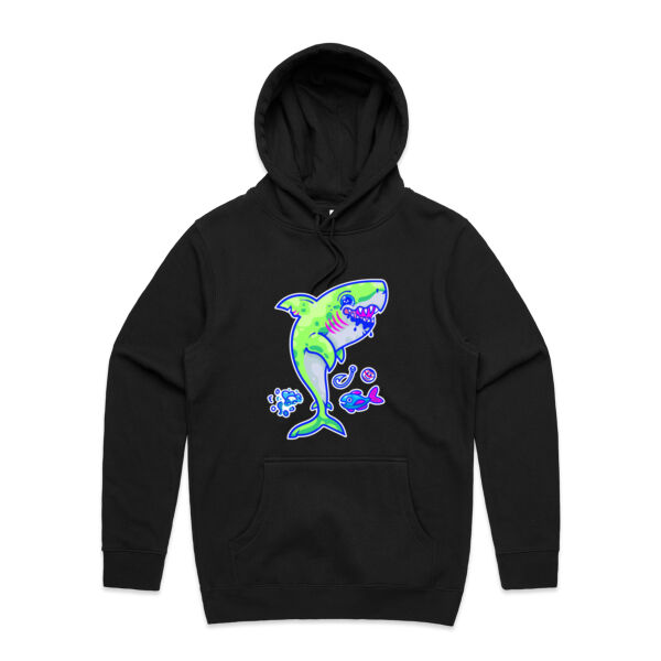 The Lime Green Shark with a Motive - AS Colour - Stencil Hood Thumbnail