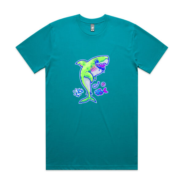 The Lime Green Shark with a Motive - AS Colour - Classic Tee Thumbnail