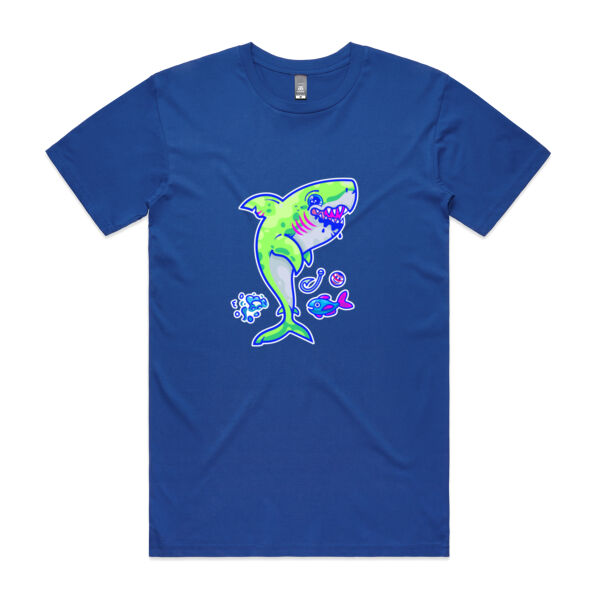 The Lime Green Shark with a Motive - AS Colour - Staple Tee Thumbnail