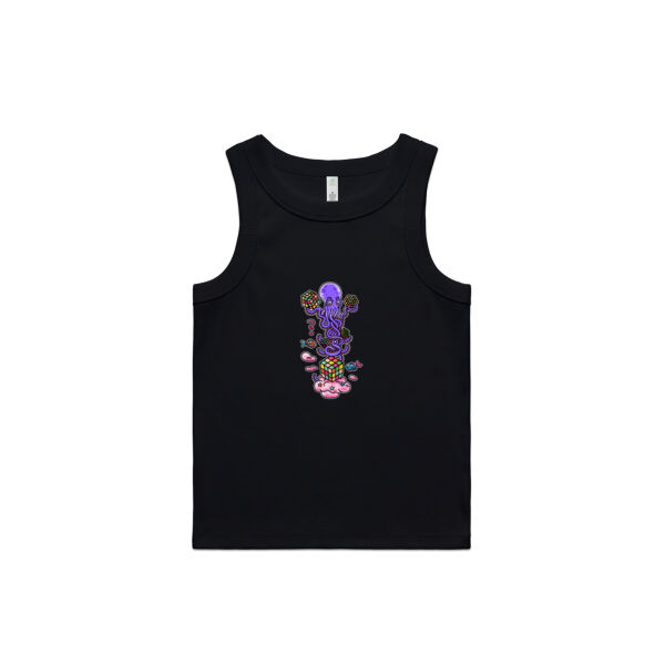 Octo Cube Solver - Version 3 - AS Colour - Wo's Organic Rib Tank Thumbnail