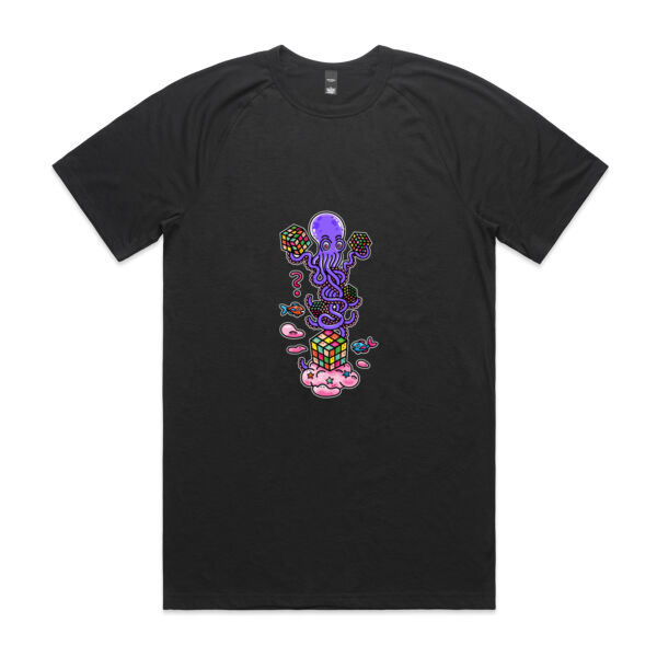 Octo Cube Solver - Version 3 - AS Colour - Staple Active Blend Tee Thumbnail
