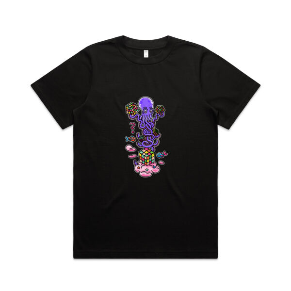 Octo Cube Solver - Version 3 - AS Colour - Women's Heavy Tee Thumbnail