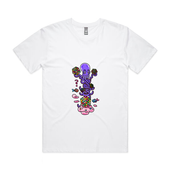 Octo Cube Solver - Version 3 - AS Colour - Mens Staple Minus Tee  Thumbnail
