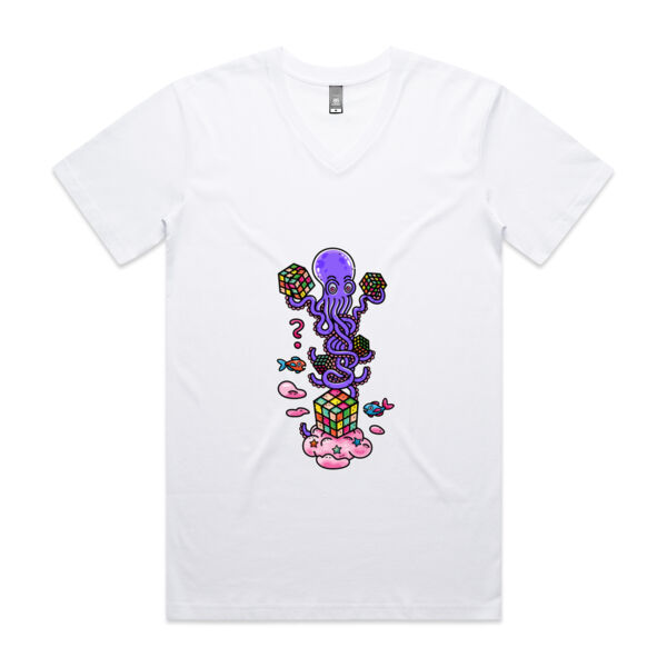 Octo Cube Solver - Version 3 - AS Colour - Men's Staple V-Neck Thumbnail