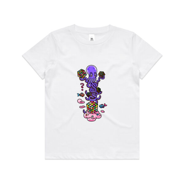 Octo Cube Solver - Version 3 - AS Colour - Kids Youth Tee Thumbnail