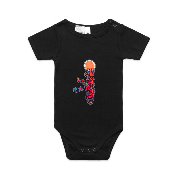 Bundled Octo - V2 - AS Colour - Organic Baby 'Mini-me' Onesie Romper Thumbnail