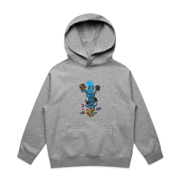 Octo Cube Solver - Version 4 - AS Colour - Youth Relax Hood Thumbnail