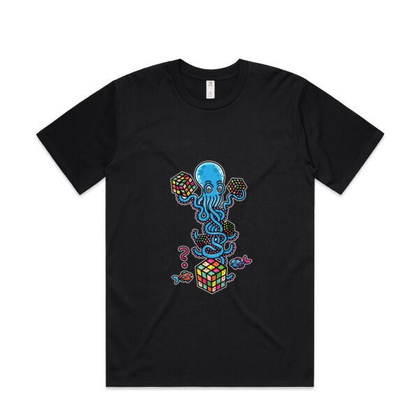 Octo Cube Solver - Version 4 - AS Colour - Mens Classic Minus Tee Thumbnail