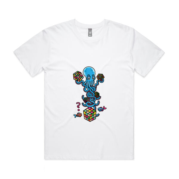 Octo Cube Solver - Version 4 - AS Colour - Mens Staple Minus Tee  Thumbnail
