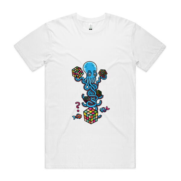 Octo Cube Solver - Version 4 - AS Colour - Organic Staple Tee Thumbnail