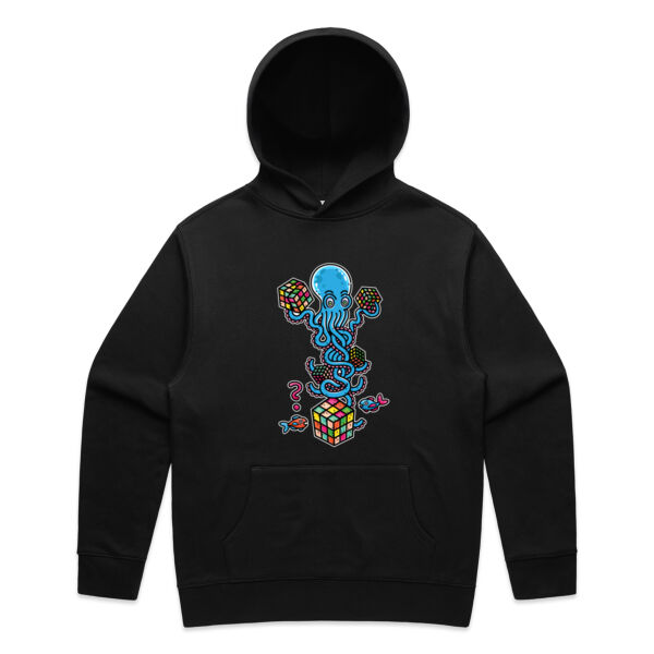 Octo Cube Solver - Version 4 - AS Colour - Mens Relax Hood Thumbnail