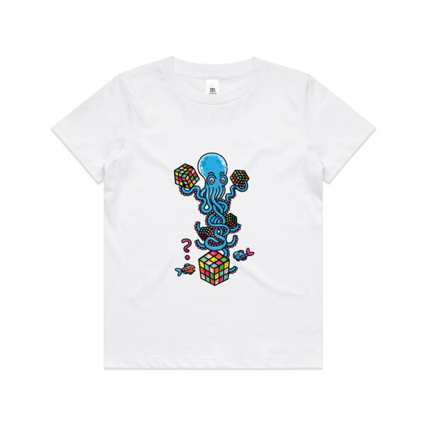 Octo Cube Solver - Version 4 - AS Colour - Kids Youth Tee Thumbnail