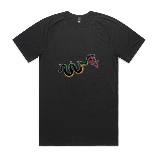 Snake Venom - AS Colour - Staple Active Blend Tee Thumbnail