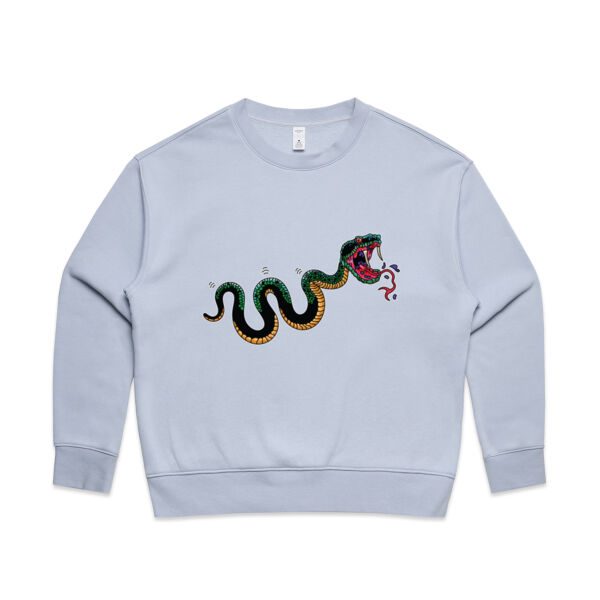 Snake Venom - AS Colour - Women's Relax Crew Thumbnail
