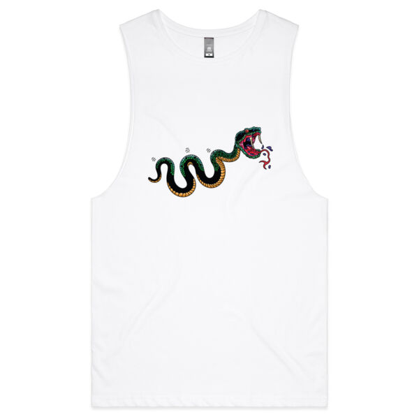 Snake Venom - AS Colour - Barnard Tank Top - Muscle Tee Thumbnail