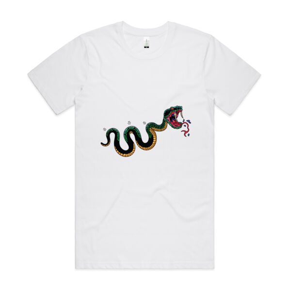 Snake Venom - AS Colour - Organic Cotton Unisex Tee Thumbnail