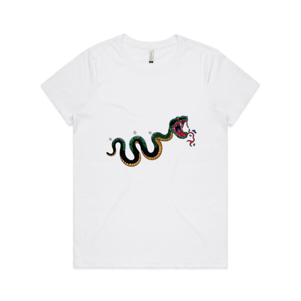 Snake Venom - AS Colour - Organic Women's  Maple Tee Thumbnail