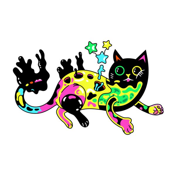 Neon Mimic Cat Thumbnail