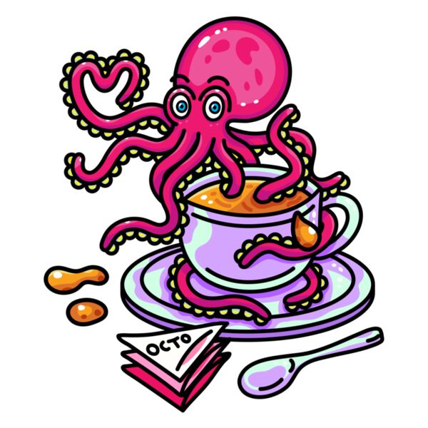 Octopied with Tea Thumbnail