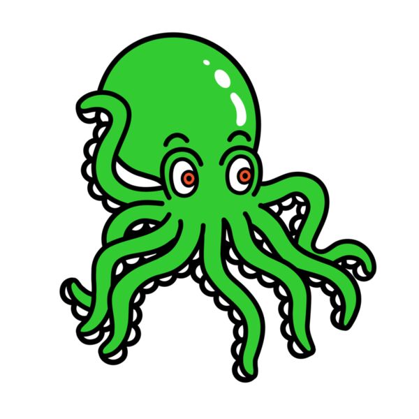 Octo in Green Thumbnail