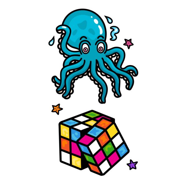 Octo Cube - Blue Thumbnail