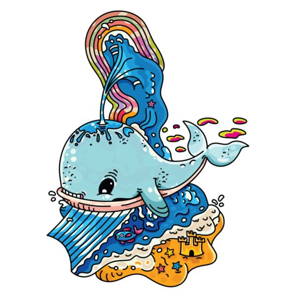 A Whale of a Time - Blue Thumbnail